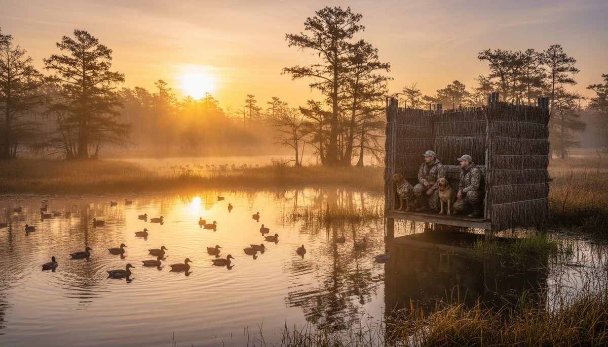 Duck Hunting in Duck